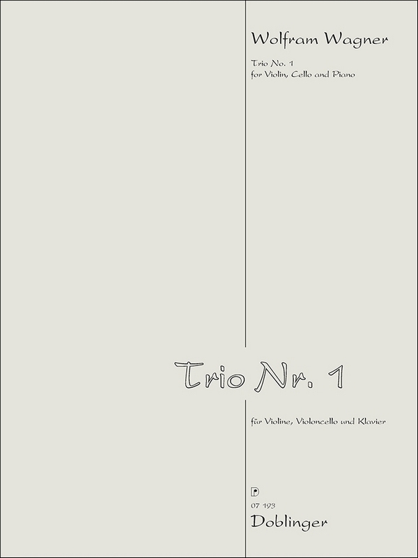 Trio Nr.1&nbsp;&nbsp;für Violine, Violoncello und Klavier&nbsp;&nbsp;Stimmen