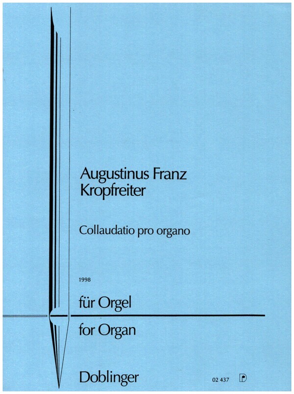 Collaudatio pro organo  für Orgel  