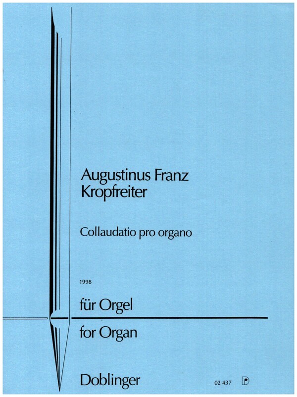 Collaudatio pro organo&nbsp;&nbsp;für Orgel&nbsp;&nbsp;