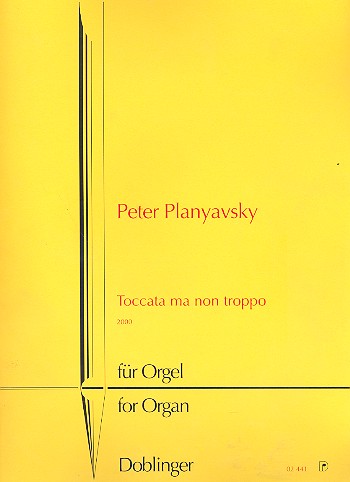 Toccata ma non troppo  für Orgel  