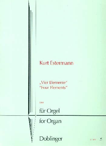 4 Elemente  für Orgel  
