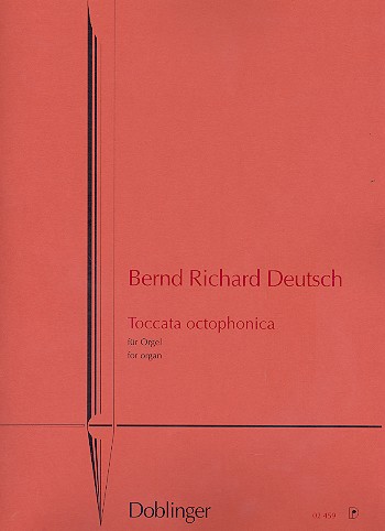 Toccata octophonica&nbsp;&nbsp;für Orgel&nbsp;&nbsp;