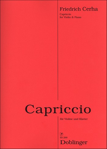 Capriccio  für Violine und Klavier  