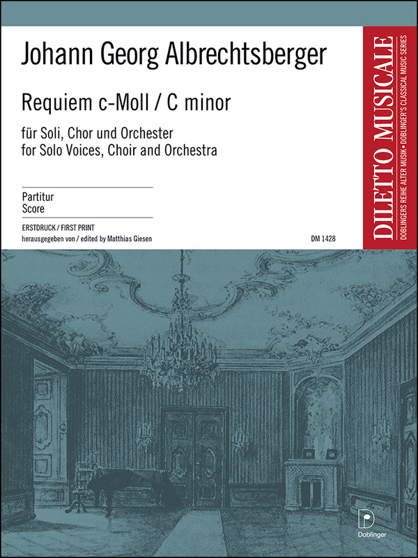 Requiem c-Moll  für Soli, gem Chor und Orchester  Partitur