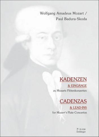 Kadenzen und Eingänge zu Mozarts  Flötenkonzerten KV313, KV314 und KV315  für Flöte