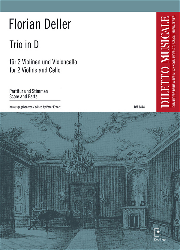 Trio in D für 2 Violinen und Violoncello&nbsp;&nbsp;Partitur und Stimmen&nbsp;&nbsp;