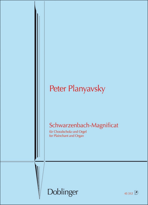 Schwarzenbach-Magnificat für  Choralschola und Orgel  Partitur