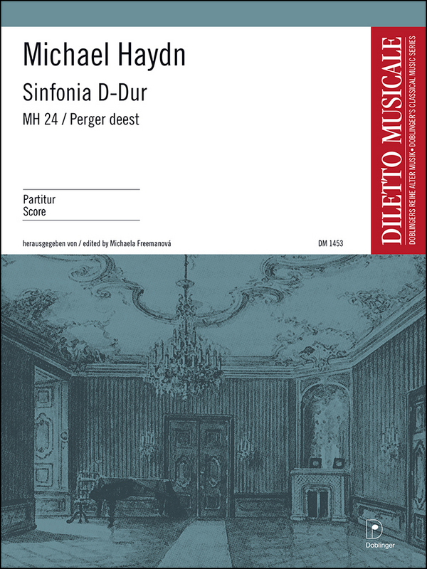 Sinfonia D-Dur MH24  für Orchester  Partitur