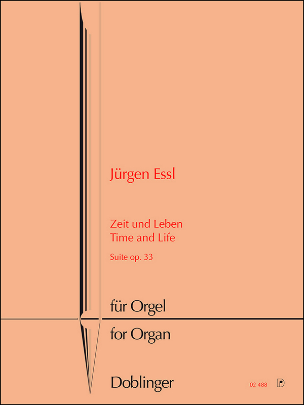 Zeit und Leben op.33  für Orgel  