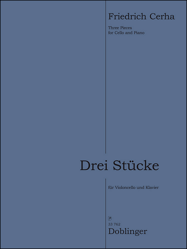 3 Stücke  für Violoncello und Klavier  