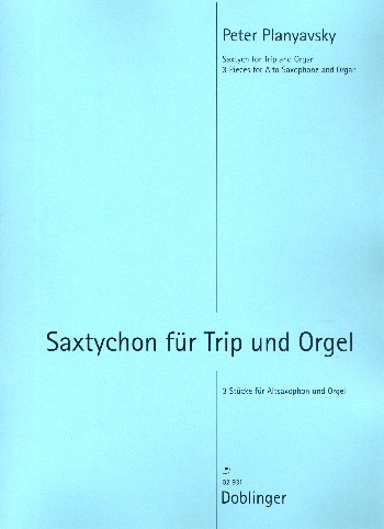 Saxtychon für Trip und Orgel  für Altsasxophon und Orgel  