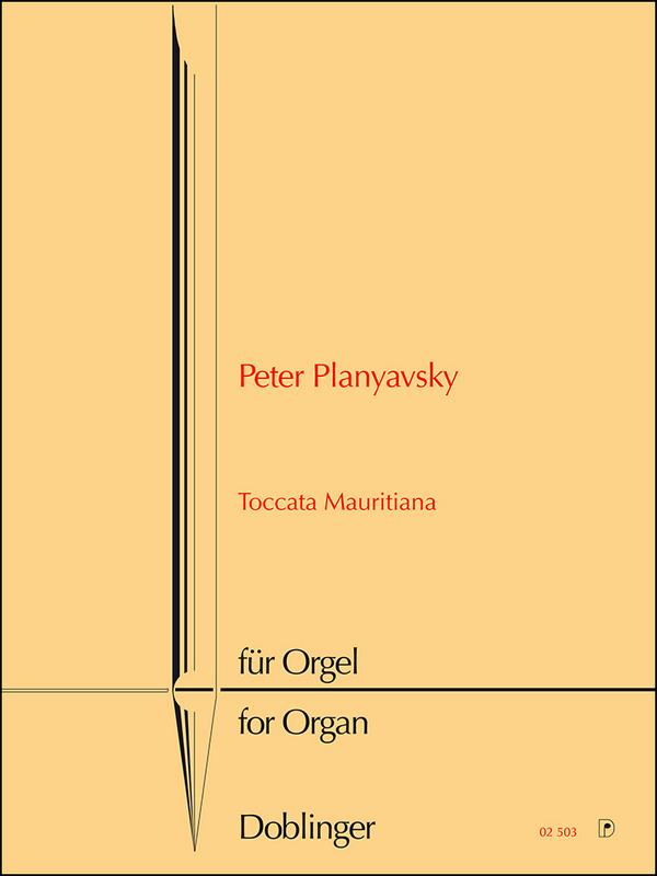 Toccata mauritiana  für Orgel  