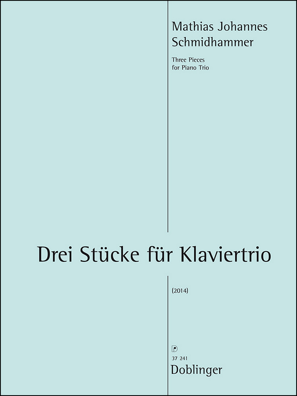 3 Stücke für Klaviertrio  für Violine, Violoncello und Klavier  Stimmen