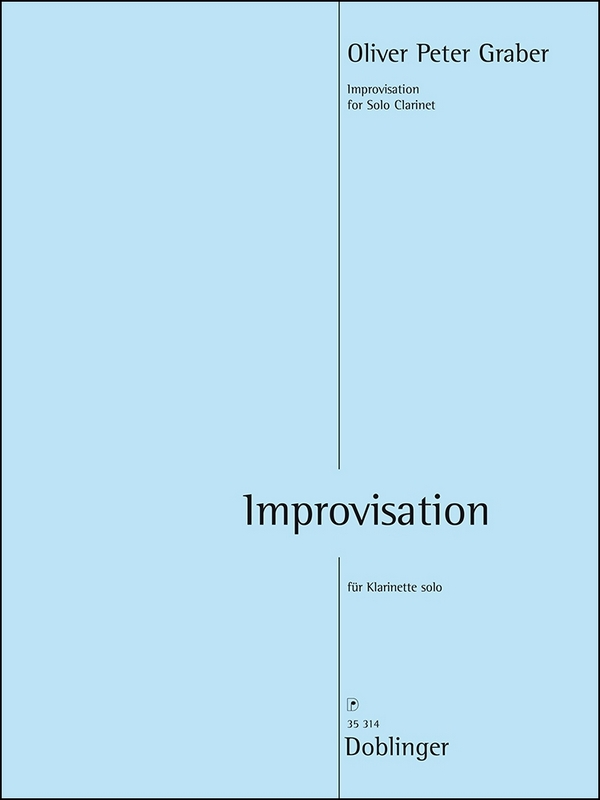 Improvisation&nbsp;&nbsp;für Klarinette&nbsp;&nbsp;