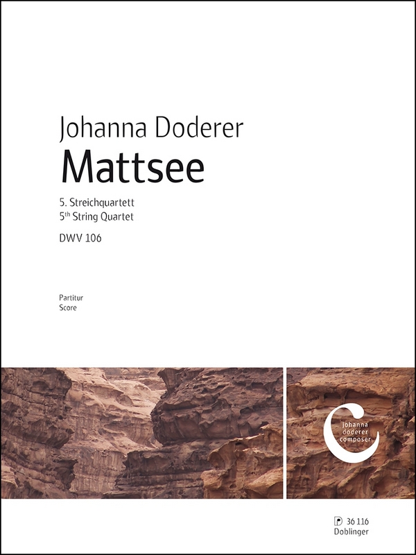 Mattsee DWV106&nbsp;&nbsp;für 2 Violinen, Viola und Violoncello&nbsp;&nbsp;Partitur