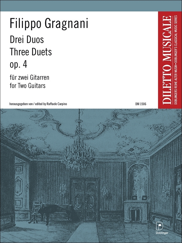 3 Duos op.4  für 2 Gitarren  Partitur und Stimmen