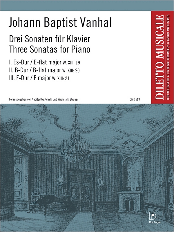 3 Sonaten  für Klavier  