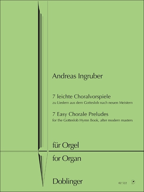 7 leichte Choralvorspiele  für Orgel  