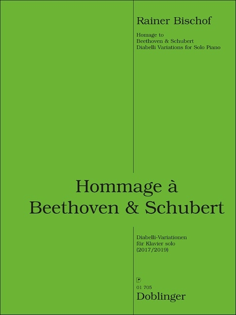 Hommage à Beethoven & Schubert - Diabelli-Variationen  für Klavier  