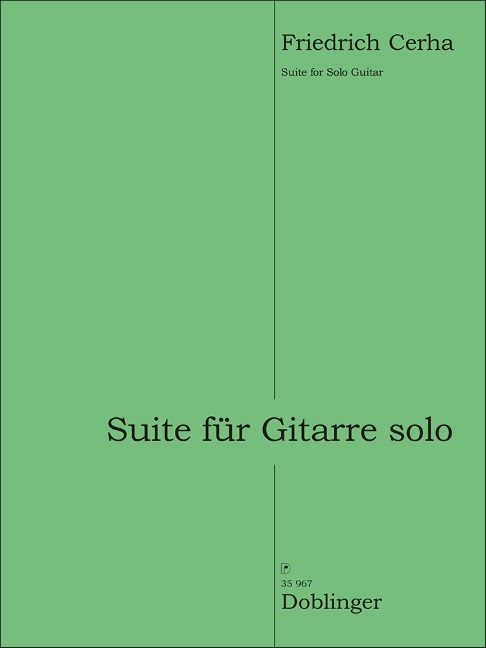Suite&nbsp;&nbsp;für Gitarre&nbsp;&nbsp;