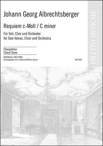 Requiem c-Moll  für Soli, gem Chor und Orchester  Chorpartitur