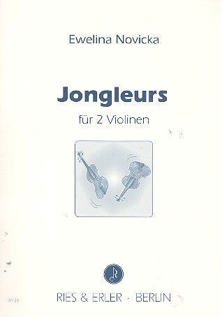 Jongleurs für 2 Violinen&nbsp;&nbsp;Spielpartitur&nbsp;&nbsp;