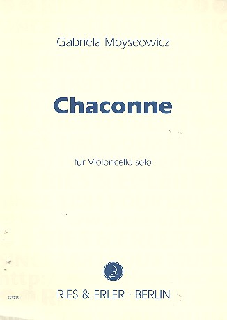 Chaconne für Violoncello solo    
