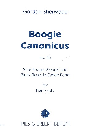 Boogie Canonicus op.50  für Klavier  