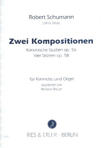 2 Kompositionen   für Klarinette und Orgel  