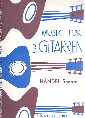 Sonate&nbsp;&nbsp;für 3 Gitarren&nbsp;&nbsp;Partitur und Stimmen