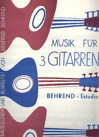 Estudio für 3 Gitarren    