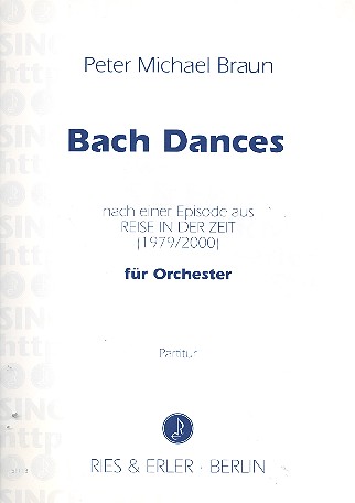 Bach Dances für Orchester&nbsp;&nbsp;Partitur&nbsp;&nbsp;