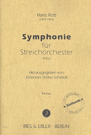 Sinfonie As-Dur für Streichorchester&nbsp;&nbsp;Partitur&nbsp;&nbsp;