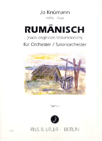 Rumänisch  für Orchester (Salonorchester)  Partitur