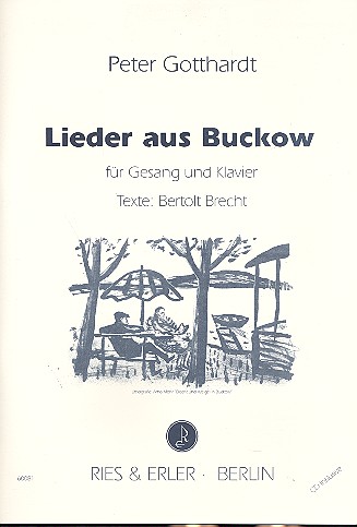 Lieder aus Buckow (+CD) für Gesang&nbsp;&nbsp;und Klavier&nbsp;&nbsp;