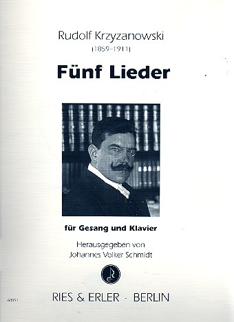 5 Lieder für Gesang und Klavier&nbsp;&nbsp;&nbsp;&nbsp;