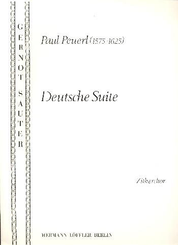 Deutsche Suite für 4 Konzert-Zithern