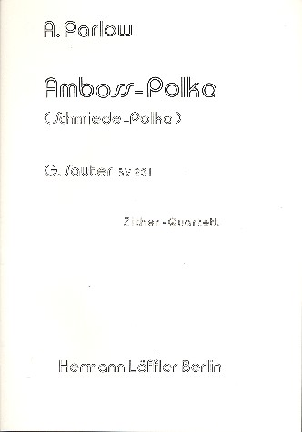 Amboß-Polka für 4 Konzert-Zithern