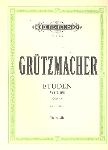 Etüden op.38 Band 2  für Violoncello  
