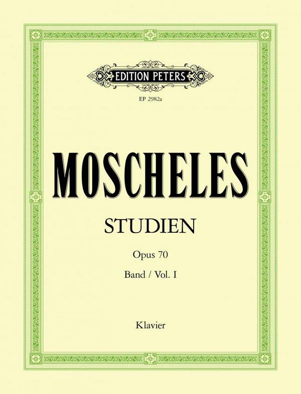 Studien zur höheren Vollendung op.70 Band 1 (Nr.1-12)  für Klavier  