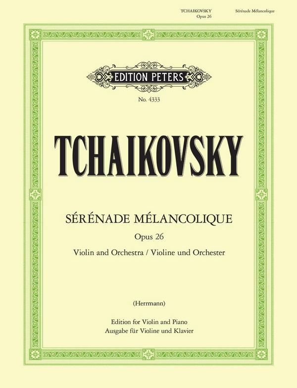 Serenade mélancolique op.26 für Violine und Orchester