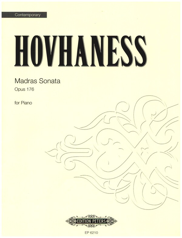 Madras Sonata op.176&nbsp;&nbsp;für Klavier&nbsp;&nbsp;