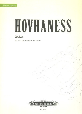 Suite op.21&nbsp;&nbsp;for English horn and bassoon&nbsp;&nbsp;playing Score