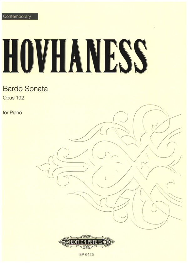 Bardo Sonata op.192&nbsp;&nbsp;for piano&nbsp;&nbsp;