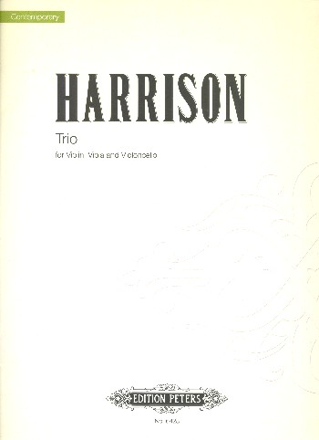 Trio  for violin, viola and Violoncello  Score and Parts