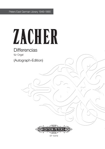 Diferencias&nbsp;&nbsp;für Orgel&nbsp;&nbsp;