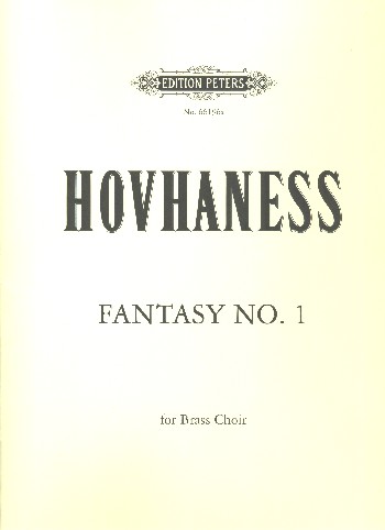 Fantasy op.70 no.1  for brass choir  Score and Parts