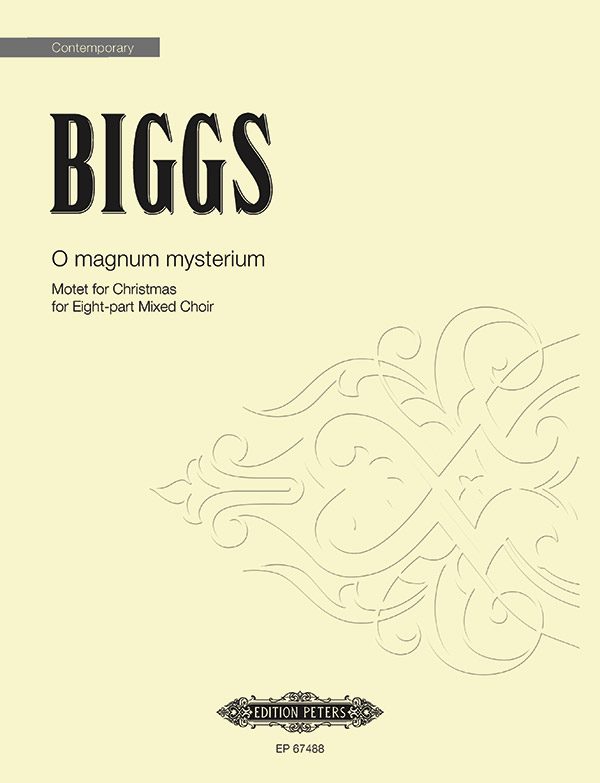 Biggs, H.&nbsp;&nbsp;O magnum mysterium (1990), Chorpartitur, Geheftet&nbsp;&nbsp;O magnum mysterium (CP)