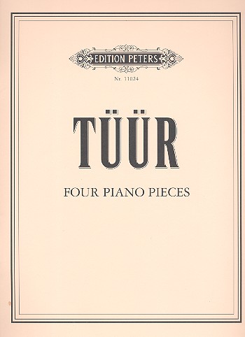 4 piano pieces&nbsp;&nbsp;for piano&nbsp;&nbsp;