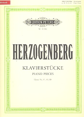 Klavierstücke  für Klavier  